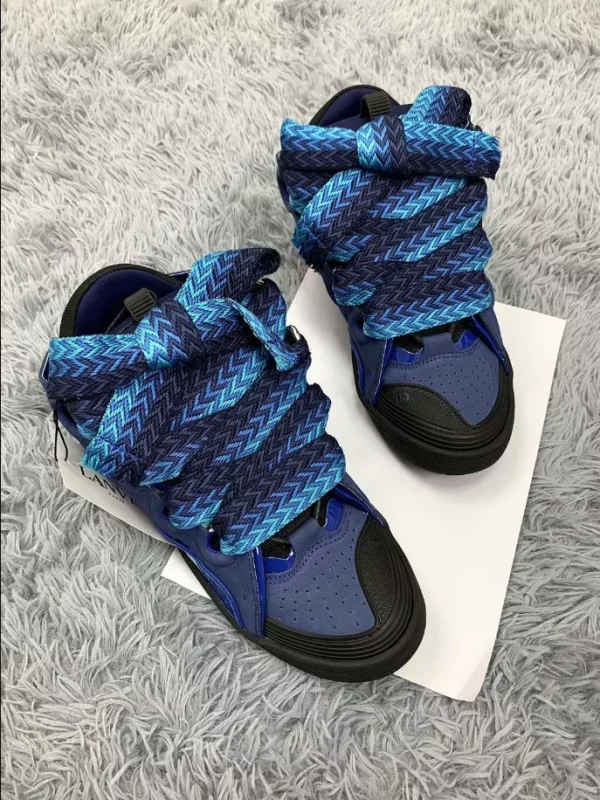Lanvin Leather Curb Sneakers – LV014 - Image 2