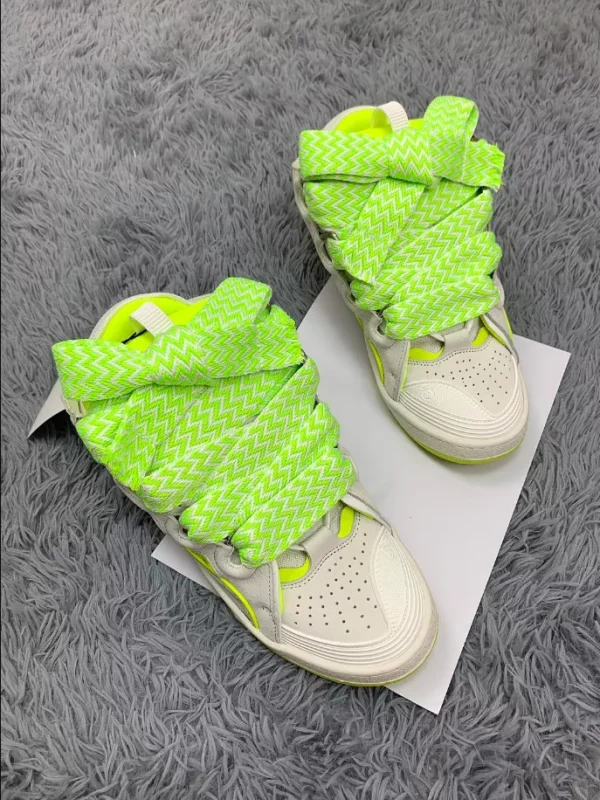 Lanvin Leather Curb Sneakers – LV015 - Image 2