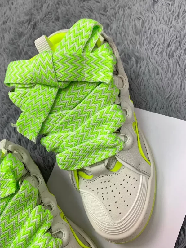 Lanvin Leather Curb Sneakers – LV015 - Image 5