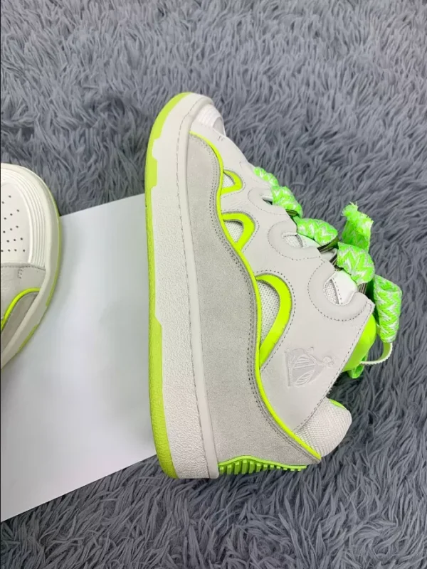 Lanvin Leather Curb Sneakers – LV015 - Image 7