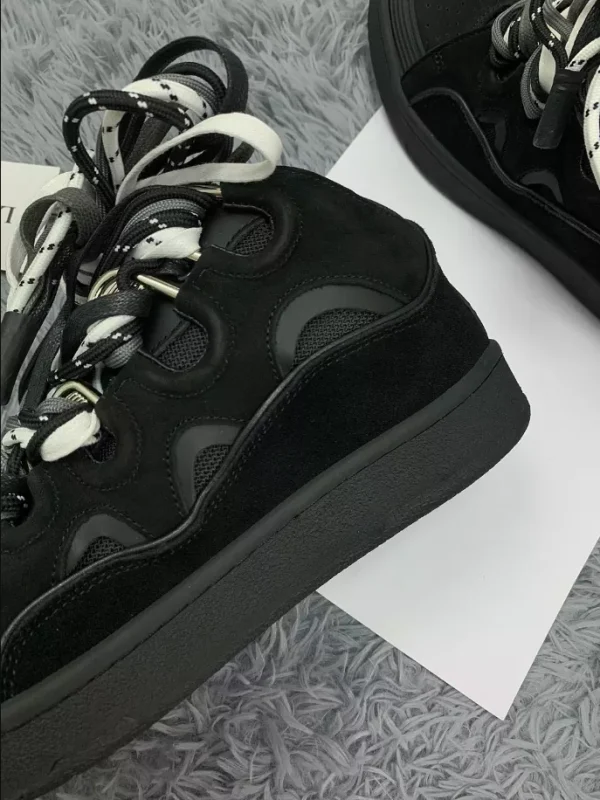 Lanvin Leather Curb Sneakers – LV016 - Image 6