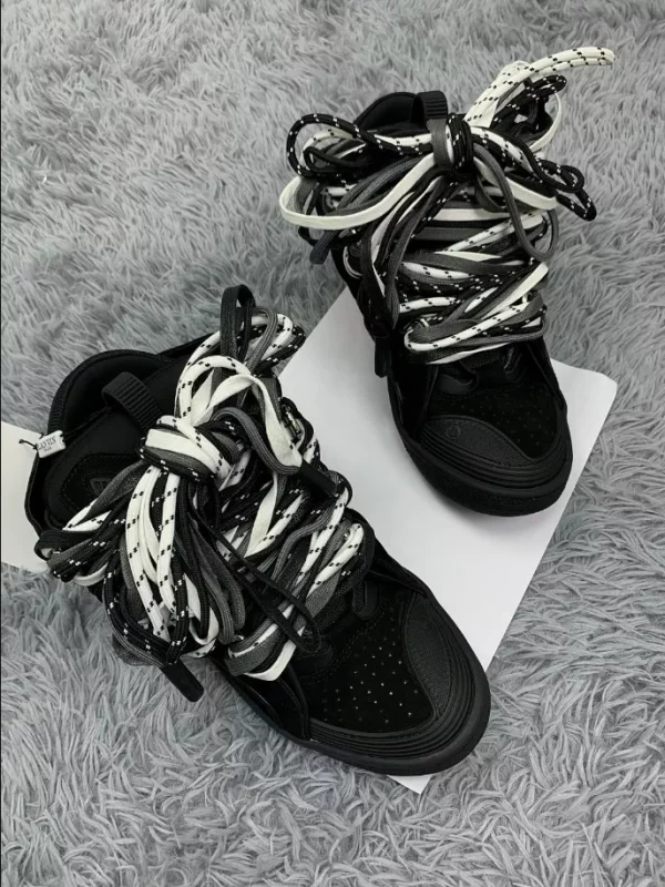 Lanvin Leather Curb Sneakers – LV016 - Image 2
