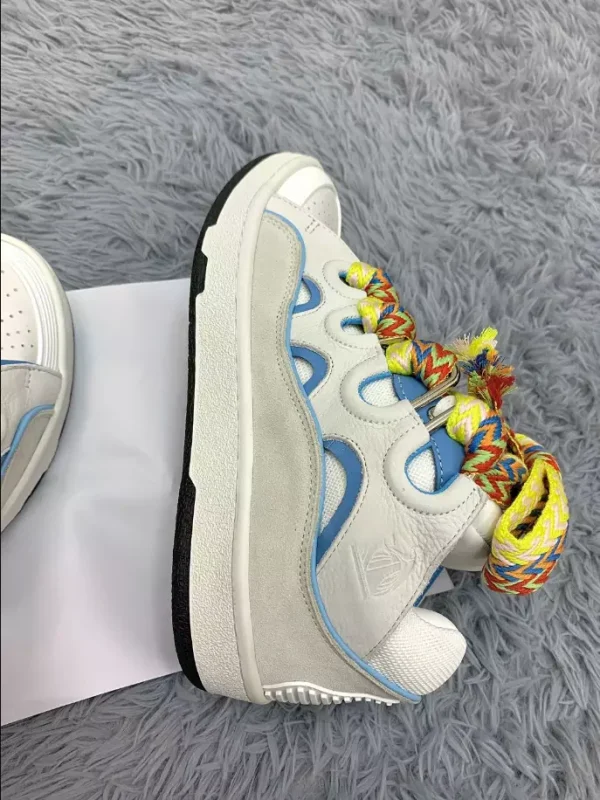 Lanvin Leather Curb Sneakers – LV017 - Image 8