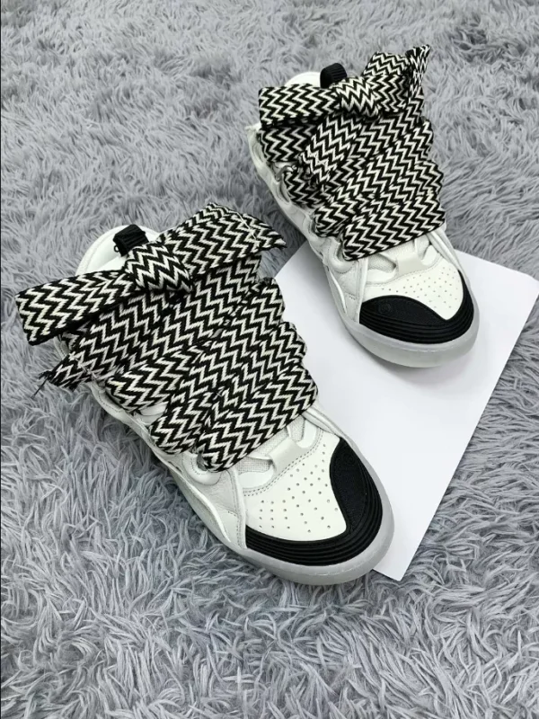 Lanvin Leather Curb Sneakers – LV018 - Image 2