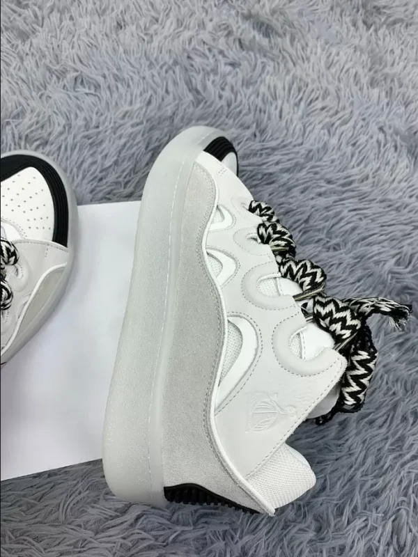 Lanvin Leather Curb Sneakers – LV018 - Image 7