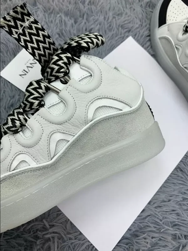 Lanvin Leather Curb Sneakers – LV018 - Image 8