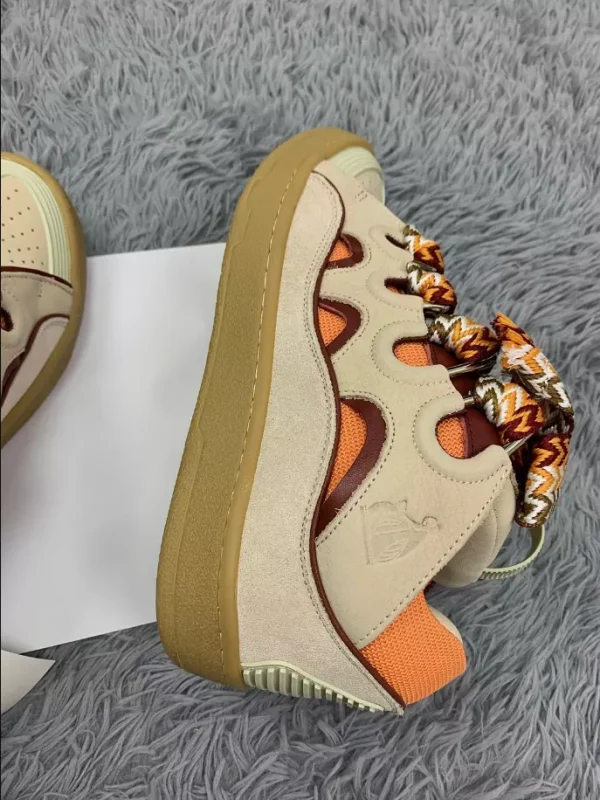 Lanvin Leather Curb Sneakers – LV019 - Image 6