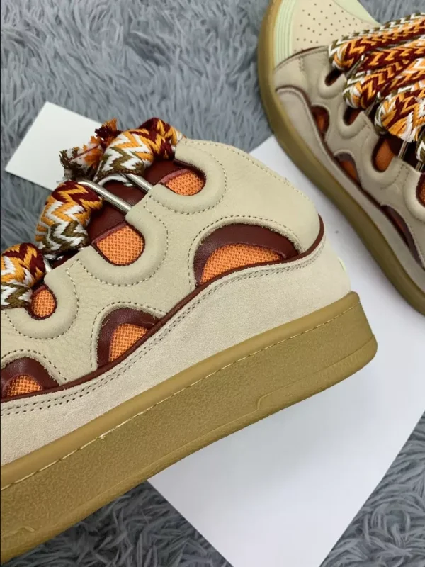 Lanvin Leather Curb Sneakers – LV019 - Image 8