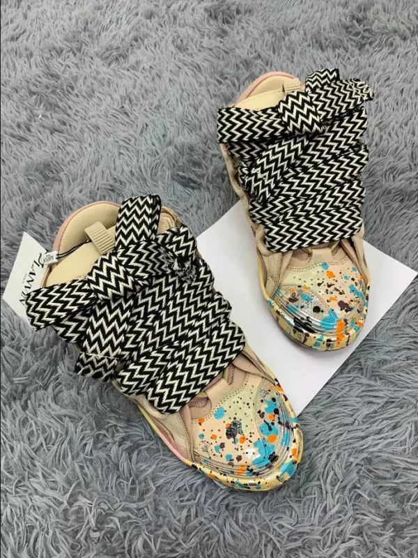 Lanvin Leather Curb Sneakers – LV020 - Image 2
