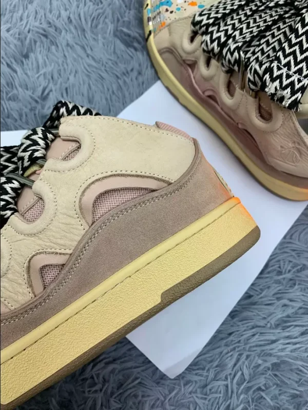 Lanvin Leather Curb Sneakers – LV020 - Image 4