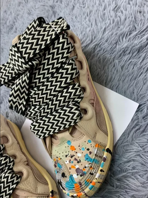 Lanvin Leather Curb Sneakers – LV020 - Image 6