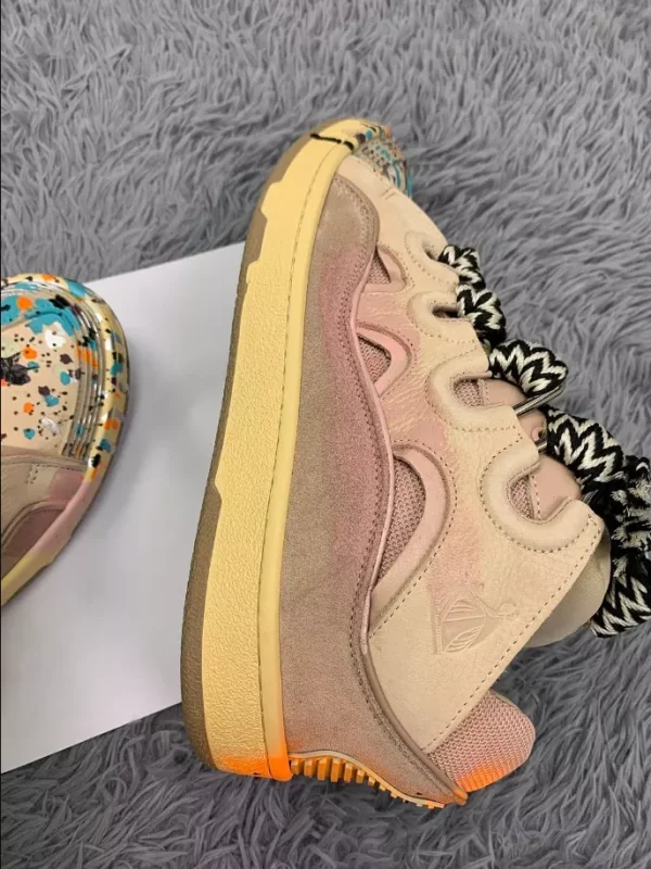 Lanvin Leather Curb Sneakers – LV020 - Image 7
