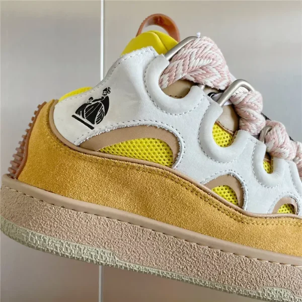 Lanvin Leather Curb Sneakers – LV021 - Image 3