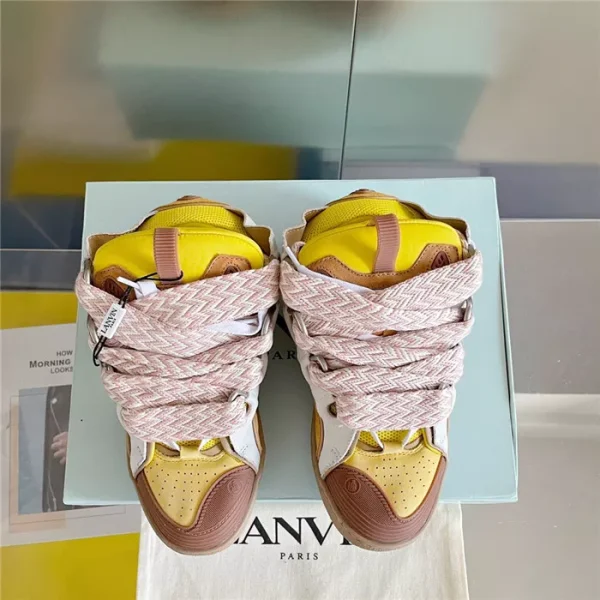 Lanvin Leather Curb Sneakers – LV021 - Image 5
