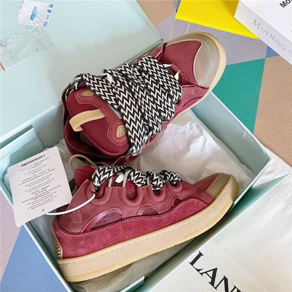 Lanvin Leather Curb Sneakers – LV022 - Image 3