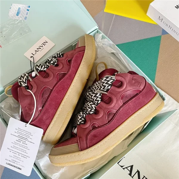 Lanvin Leather Curb Sneakers – LV022 - Image 5