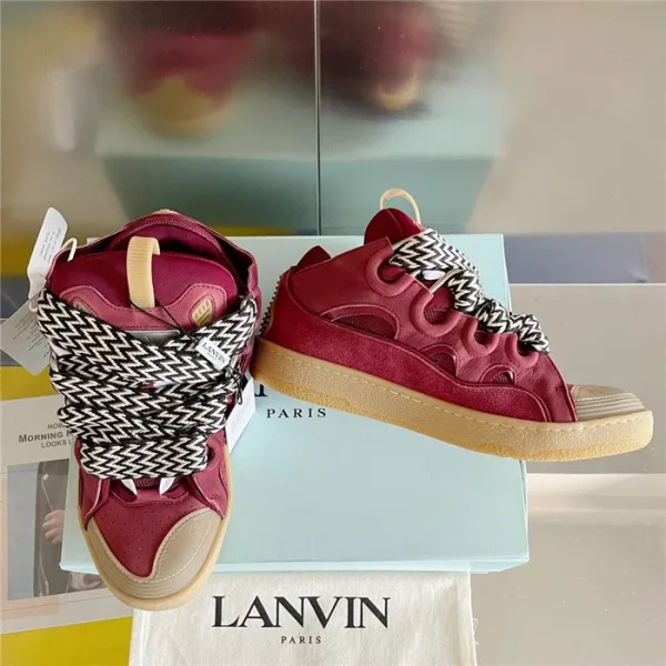 Lanvin Leather Curb Sneakers – LV022 - Image 6