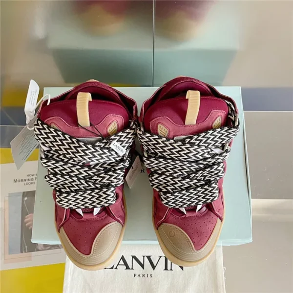 Lanvin Leather Curb Sneakers – LV022 - Image 7