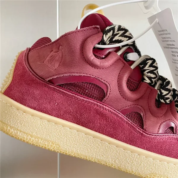 Lanvin Leather Curb Sneakers – LV022 - Image 8