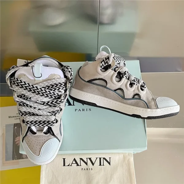 Lanvin Leather Curb Sneakers – LV023 - Image 3