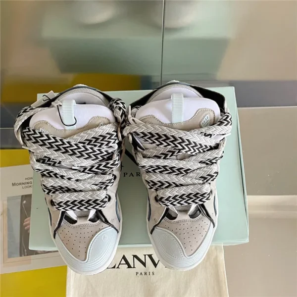Lanvin Leather Curb Sneakers – LV023 - Image 4