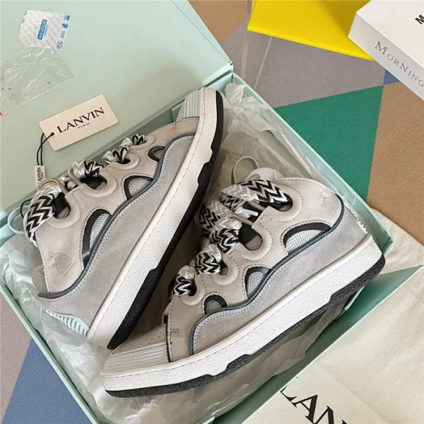 Lanvin Leather Curb Sneakers – LV023 - Image 7