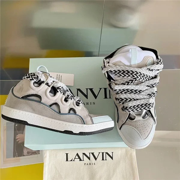 Lanvin Leather Curb Sneakers – LV023 - Image 2