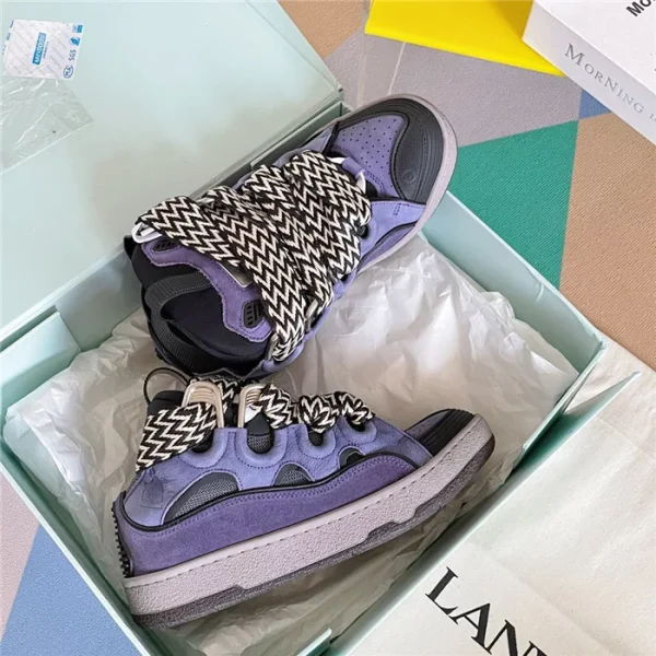 Lanvin Leather Curb Sneakers – LV024 - Image 3