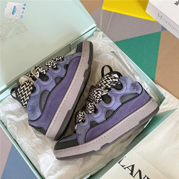 Lanvin Leather Curb Sneakers – LV024 - Image 5