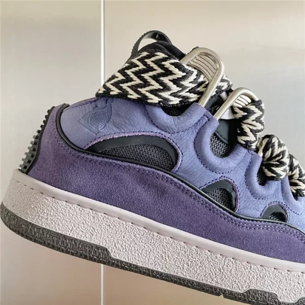 Lanvin Leather Curb Sneakers – LV024 - Image 6