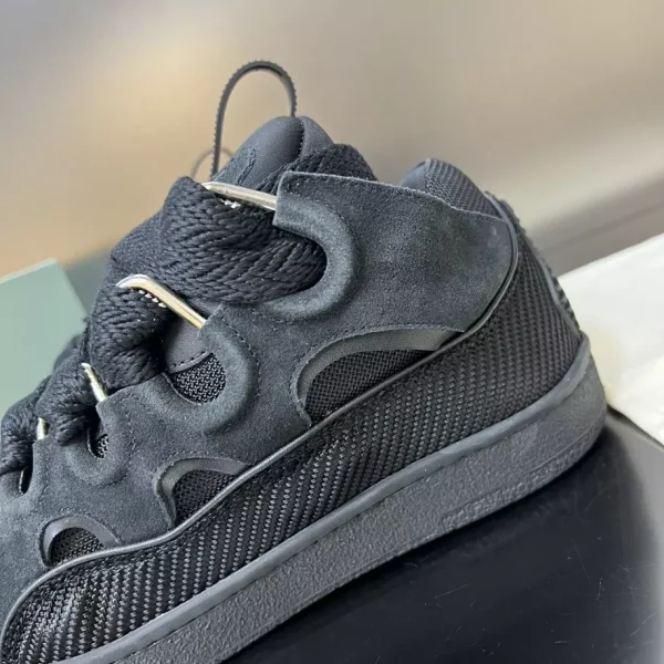Lanvin Leather Curb Sneakers – LV031 - Image 4