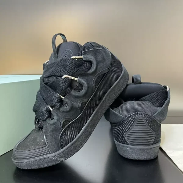 Lanvin Leather Curb Sneakers – LV031 - Image 5