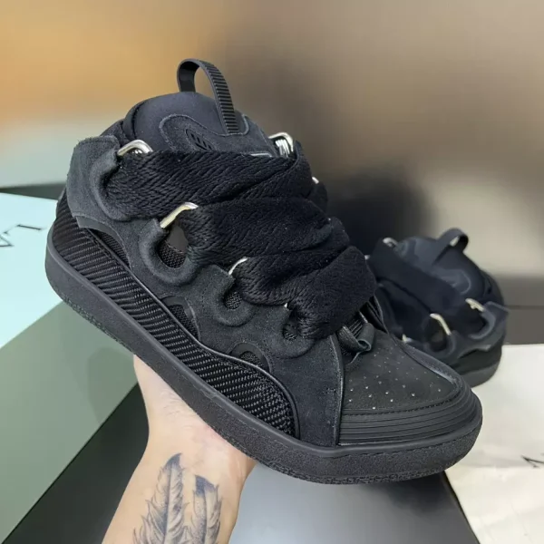 Lanvin Leather Curb Sneakers – LV031 - Image 2