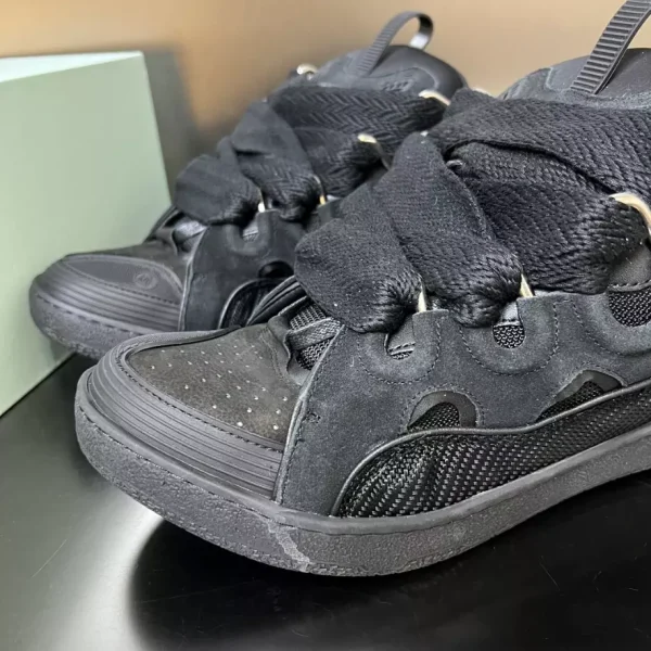 Lanvin Leather Curb Sneakers – LV031 - Image 6