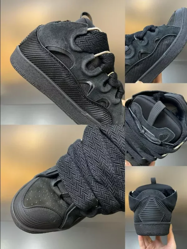 Lanvin Leather Curb Sneakers – LV031 - Image 7