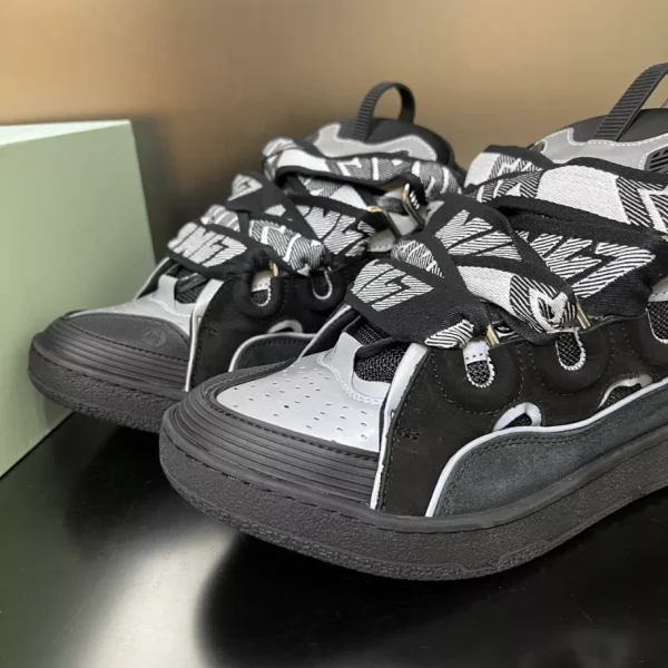 Lanvin Leather Curb Sneakers – LV032 - Image 3