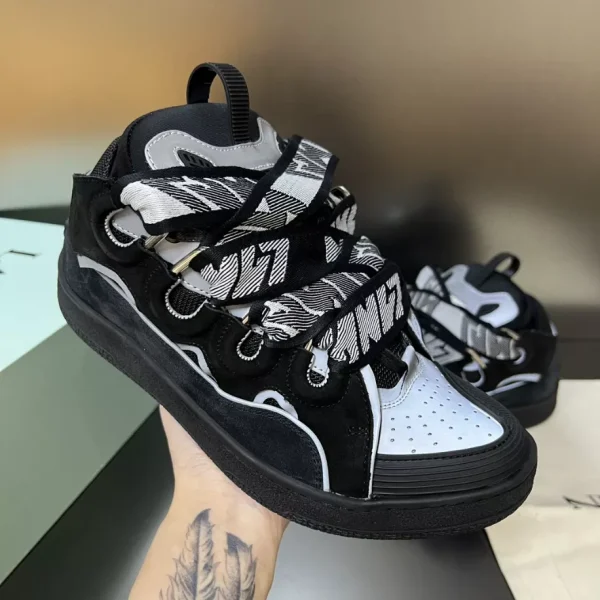 Lanvin Leather Curb Sneakers – LV032 - Image 2