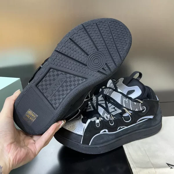 Lanvin Leather Curb Sneakers – LV032 - Image 4
