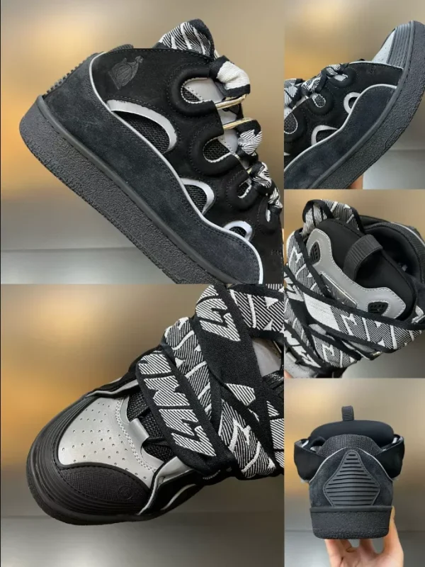 Lanvin Leather Curb Sneakers – LV032 - Image 5