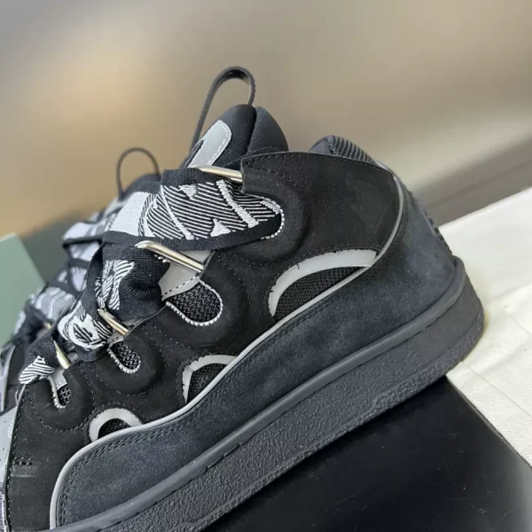 Lanvin Leather Curb Sneakers – LV032 - Image 6