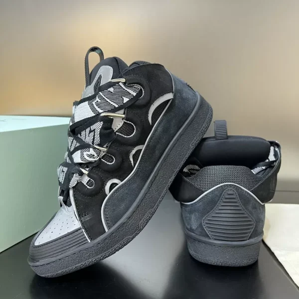 Lanvin Leather Curb Sneakers – LV032 - Image 7