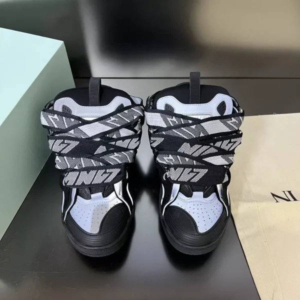 Lanvin Leather Curb Sneakers – LV032 - Image 9