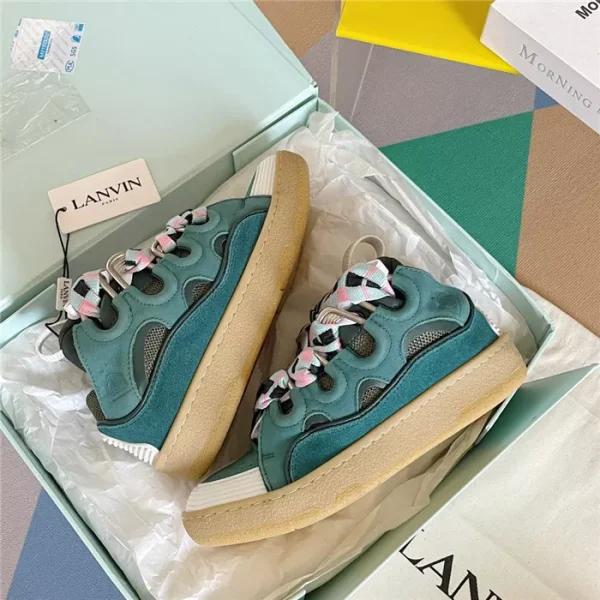 Lanvin Leather Curb Sneakers – LV033 - Image 5