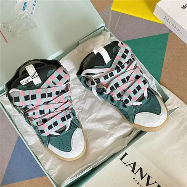 Lanvin Leather Curb Sneakers – LV033 - Image 7