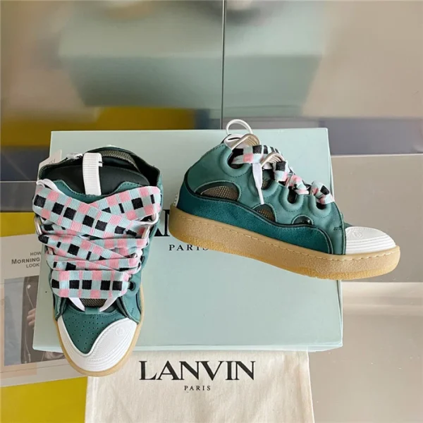 Lanvin Leather Curb Sneakers – LV033 - Image 8