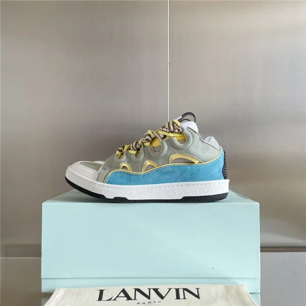 Lanvin Leather Curb Sneakers – LV034 - Image 3