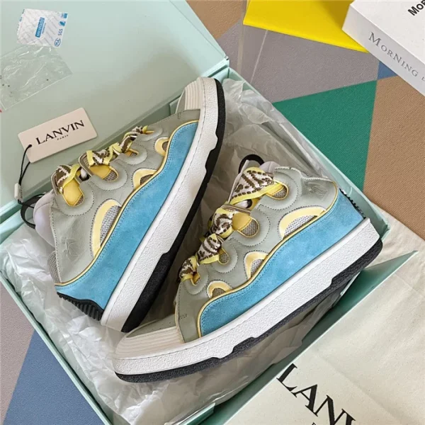 Lanvin Leather Curb Sneakers – LV034 - Image 4
