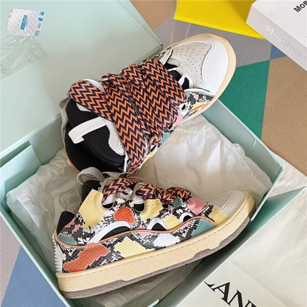 Lanvin Leather Curb Sneakers – LV035 - Image 3