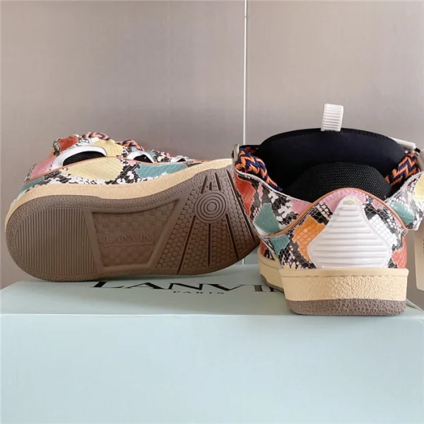 Lanvin Leather Curb Sneakers – LV035 - Image 4