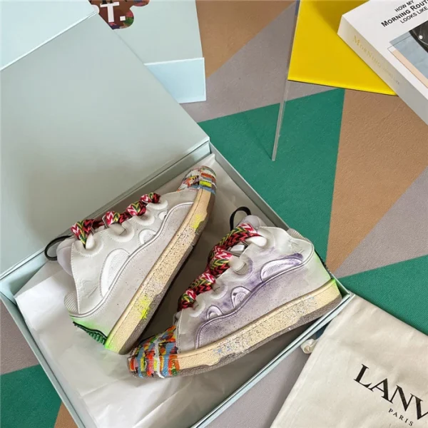 Lanvin Leather Curb Sneakers – LV036 - Image 6